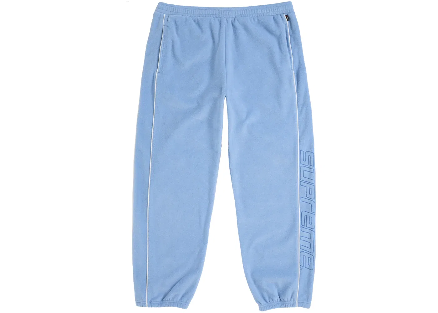 Мужские брюки с принтом Supreme Polartec Reflective Piping Pant, Light Blue