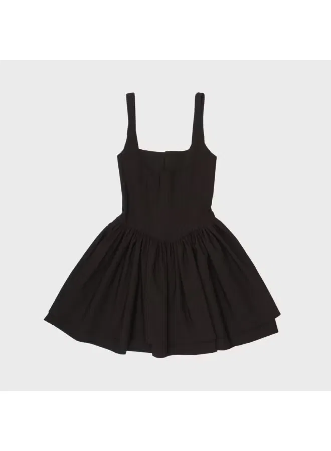 Платье-футболка без рукавов Hepburn-Style Zara, черный — фото 3