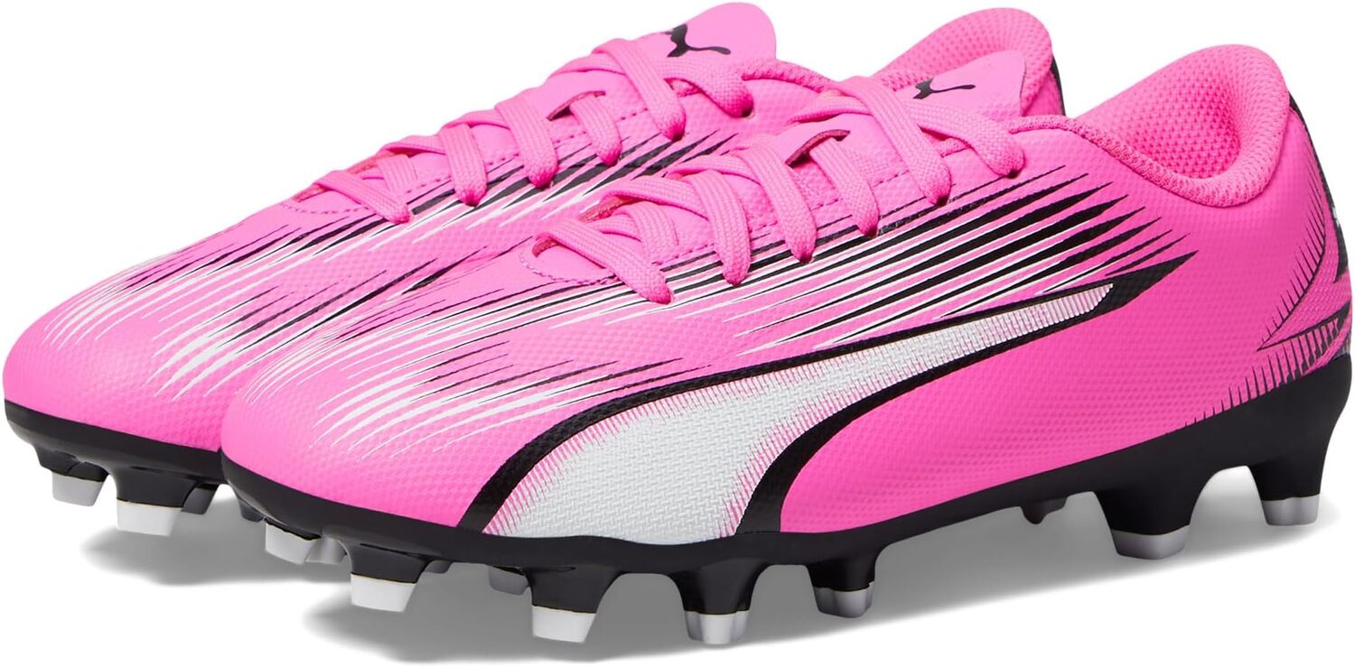 

Кроссовки PUMA Kids Ultra Play Firm Ground/Artificial Ground, цвет Poison Pink/PUMA White/PUMA Black