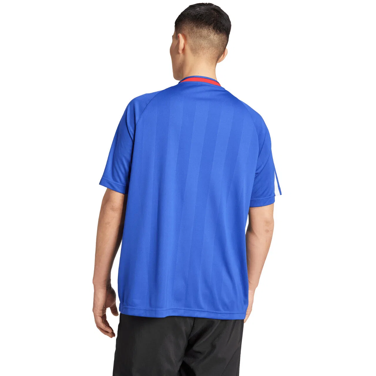 Мужская легкая футболка с коротким рукавом House of Tiro Jersey Adidas, Blau — фото 4