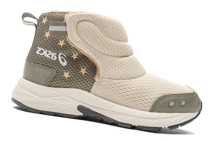Кроссовки Asics Contend Boots Kids Lifestyle Shoes Kids, бежевый — фото 2
