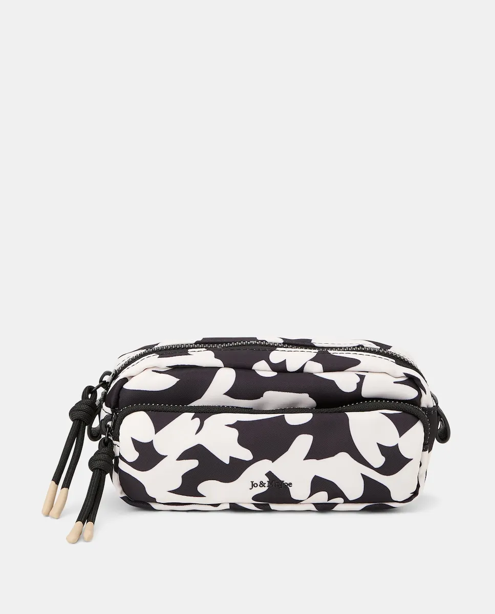 

Косметичка с принтом Jo & Mr. Joe, черный