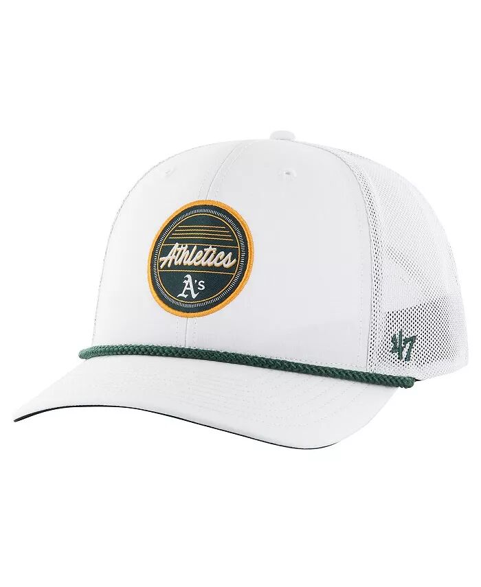 

Мужская белая шапка Oakland Athletics Fairway Trucker Adjustable '47 Brand
