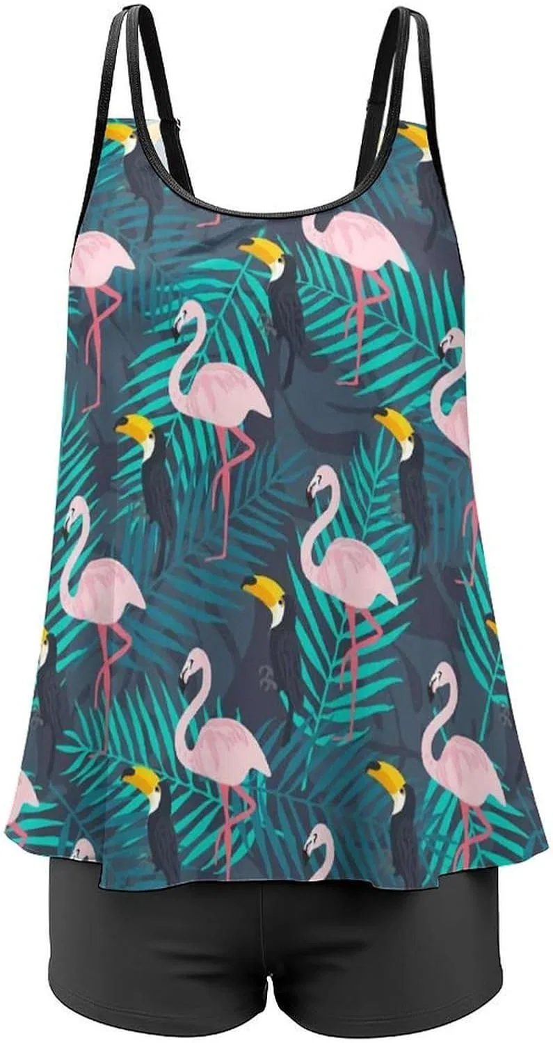 Женский бикини-танкини с высокой талией Flamingo Stand Tallstyle-20 — фото 2