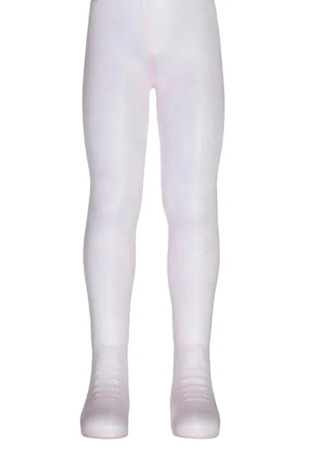 Детские колготки для девочек с узором Miniheart Dore Çorap, Pink