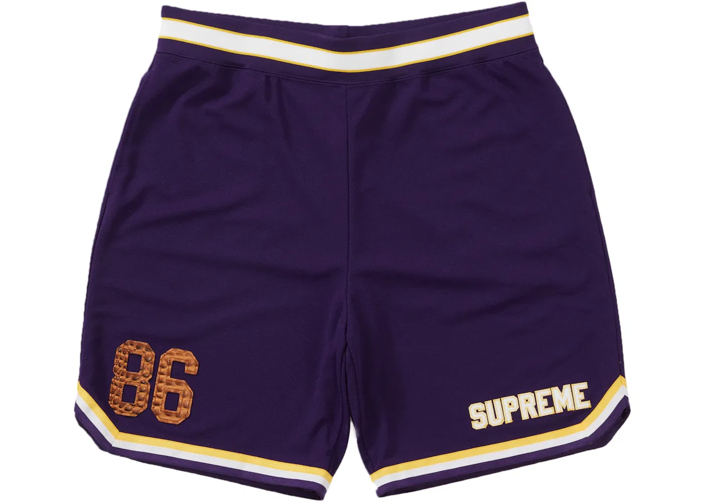 Мужские шорты с принтом Supreme, Purple