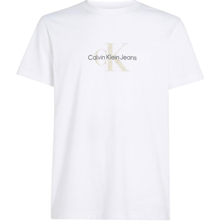 Футболка CALVIN KLEIN мужская белая — фото 2