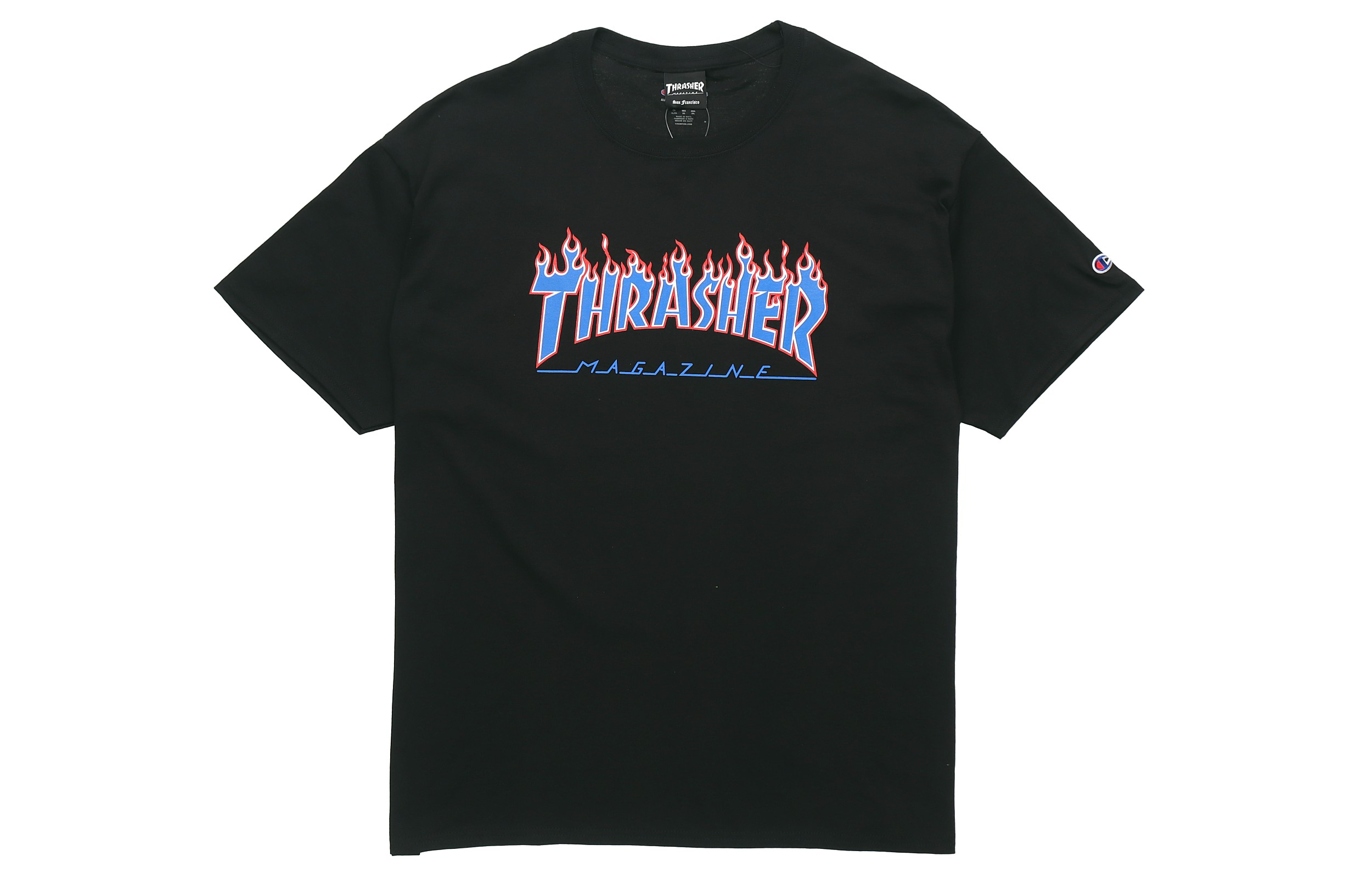 

Футболка X Champion Unisex с круглым вырезом, умеренно прямой крой Thrasher, Серый, Футболка X Champion Unisex с круглым вырезом, умеренно прямой крой Thrasher