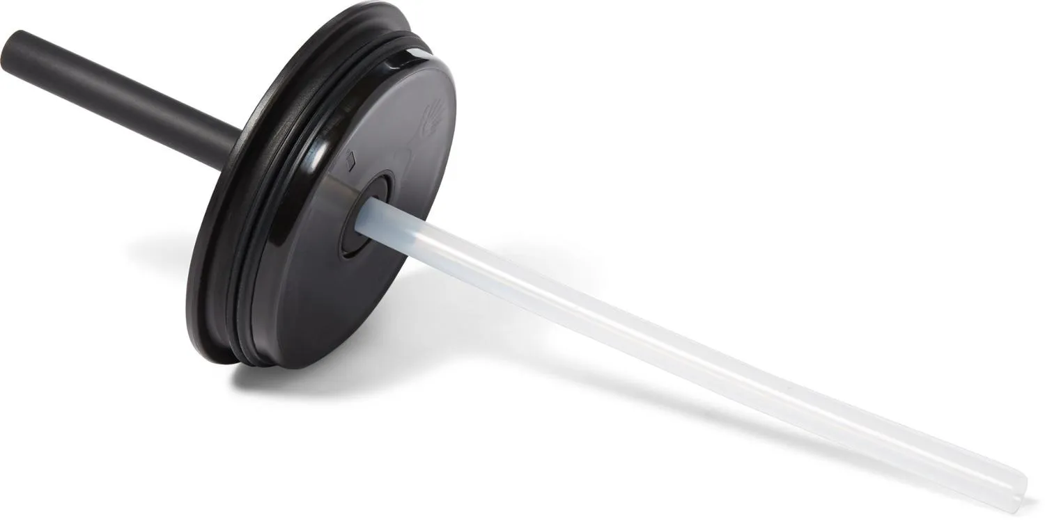 

Средняя крышка с встроенной соломинкой Hydro Flask, Black