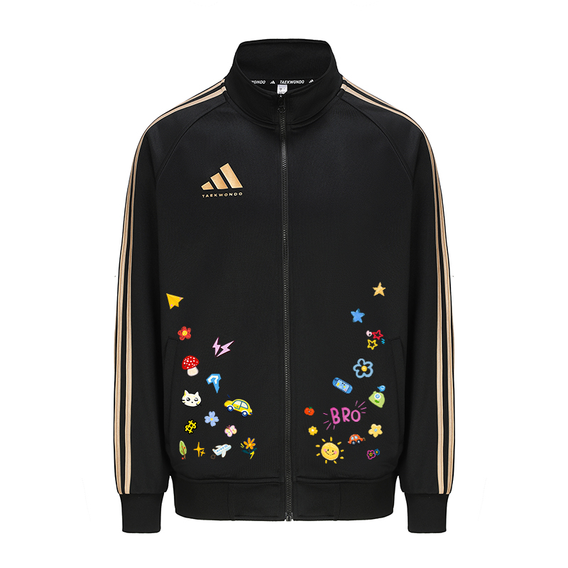 

Adidas Куртка Sportlife унисекс, Black Gold