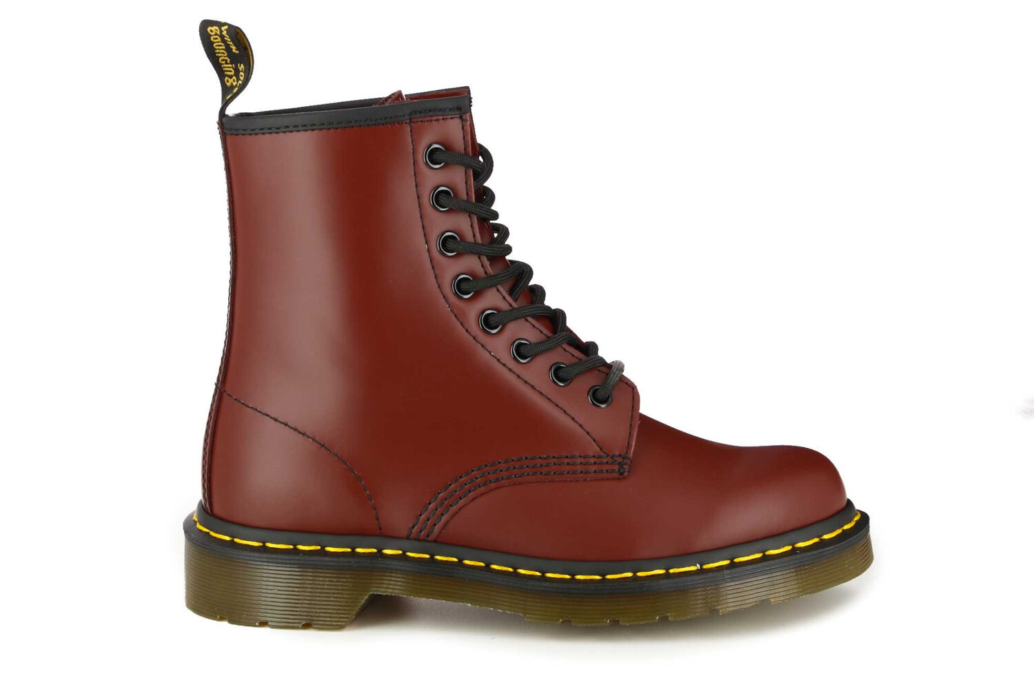 

Ботильоны на плоской подошве 1460 Dr. Martens, бордовый