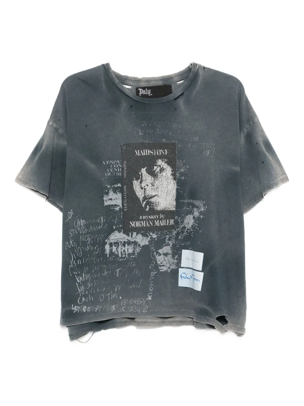 

Футболка с графическим принтом Paly, серый