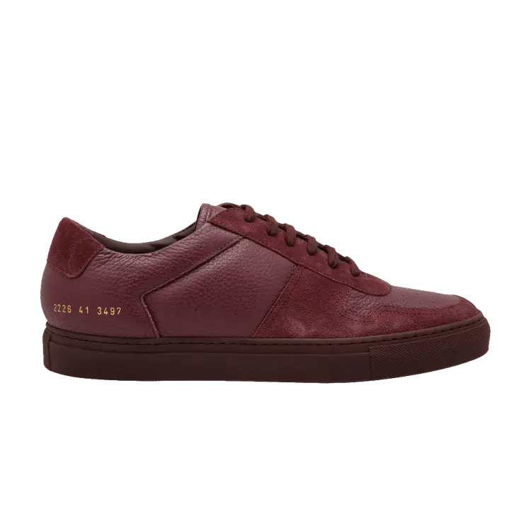 

Кроссовки Common Projects Bball Low Premium Bordeaux, красный