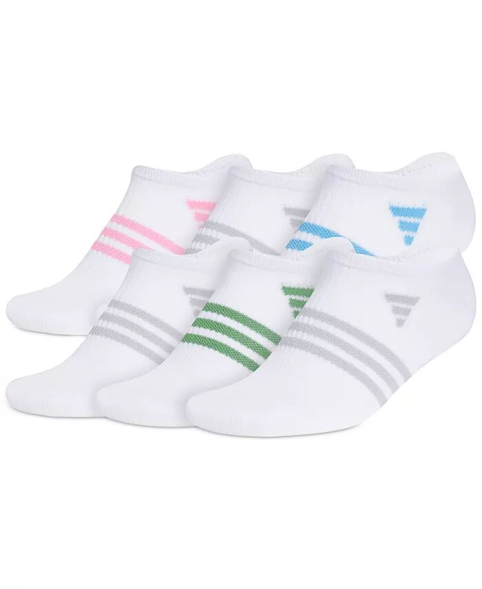 

Женские носки Superlite 3.0 No Show, 6 пар adidas, белый