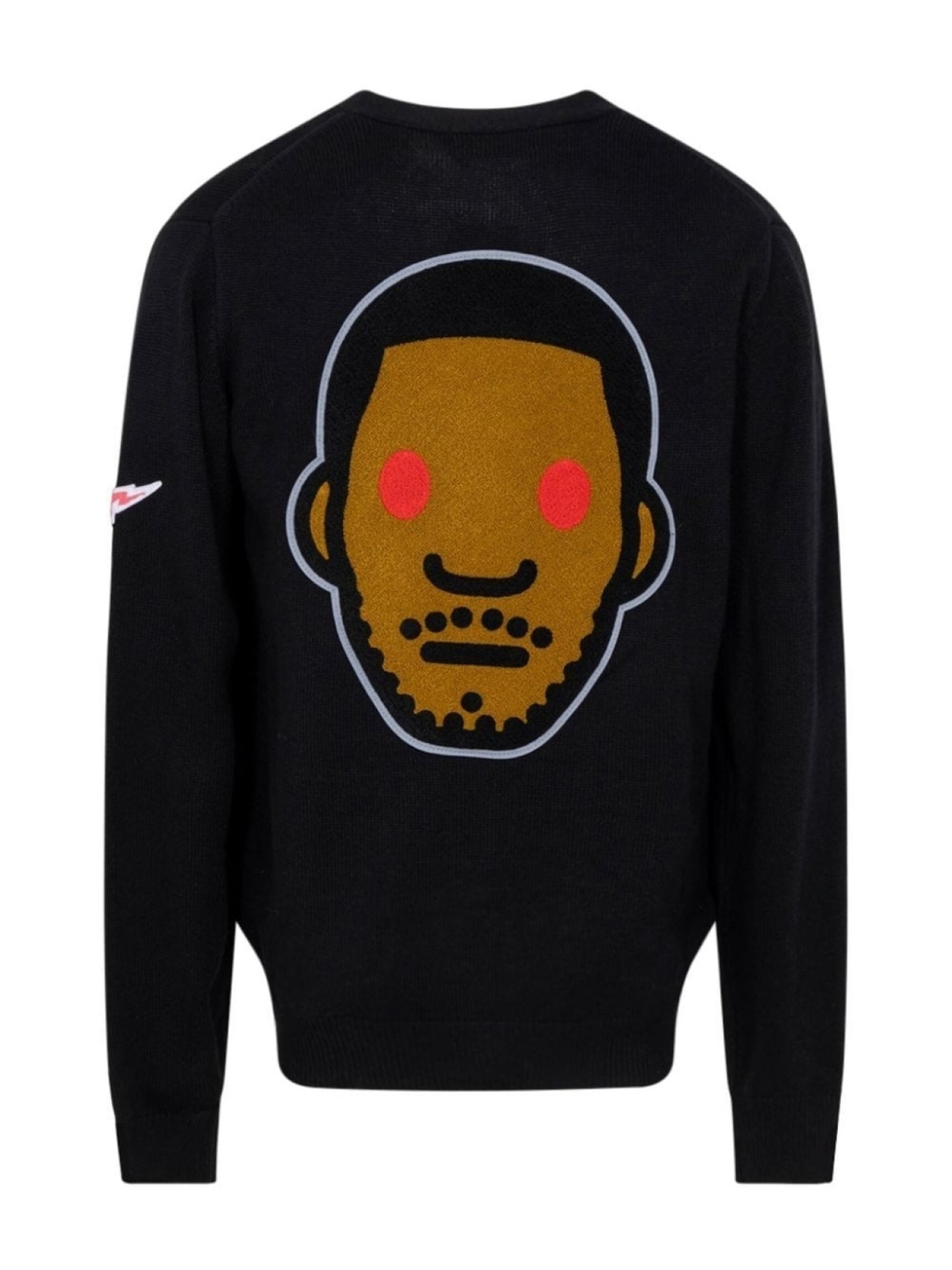 Кардиган из коллаборации с Kid Cudi A BATHING APE, черный — фото 2