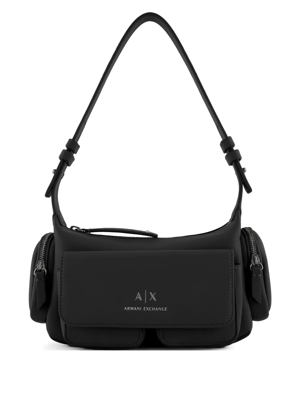 

Сумка на плечо с логотипом Armani Exchange, черный