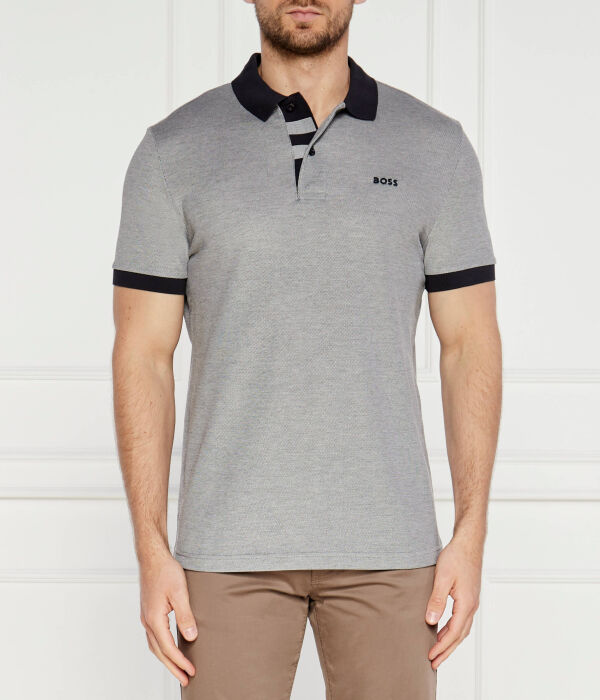 

Поло Boss Green Paddy Regular Fit, синий
