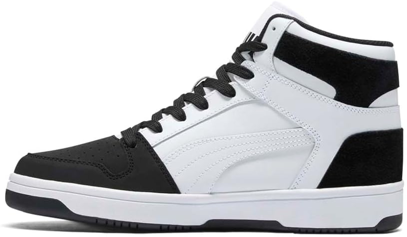Мужские кроссовки PUMA Rebound Layup Sl Ink High - белые, повседневные — фото 3