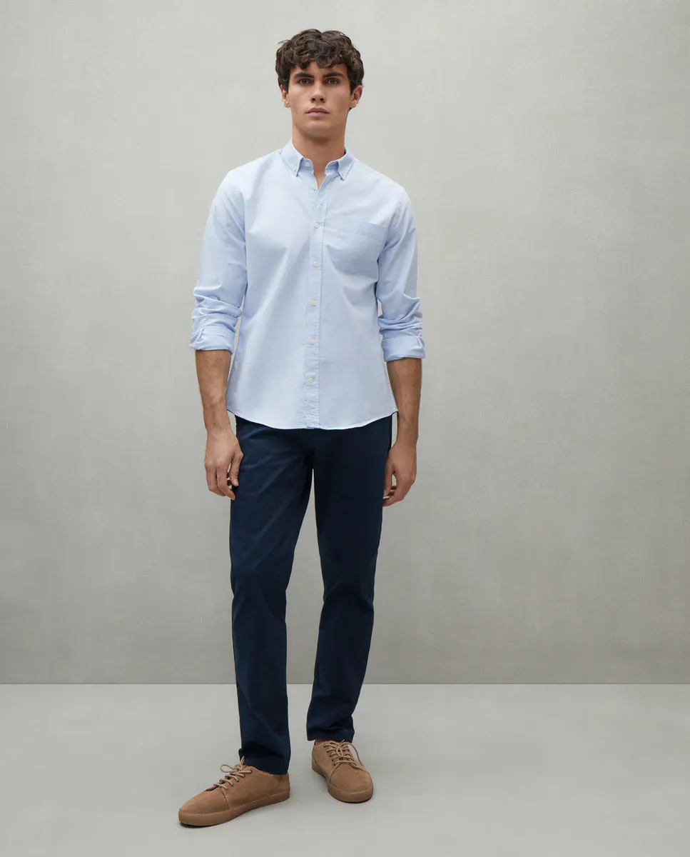 

Мужские чиносы slim stretch Easy Wear, темно-синий