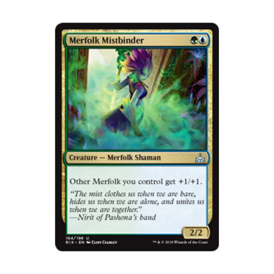 

CCG Мерфолк-связующий туманы (U), MTG - Rivals of Ixalan