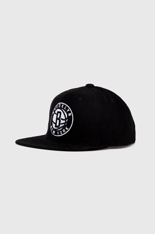 

Хлопковая бейсболка Mitchell & Ness BROOKLYN NETS Mitchell&Ness, черный