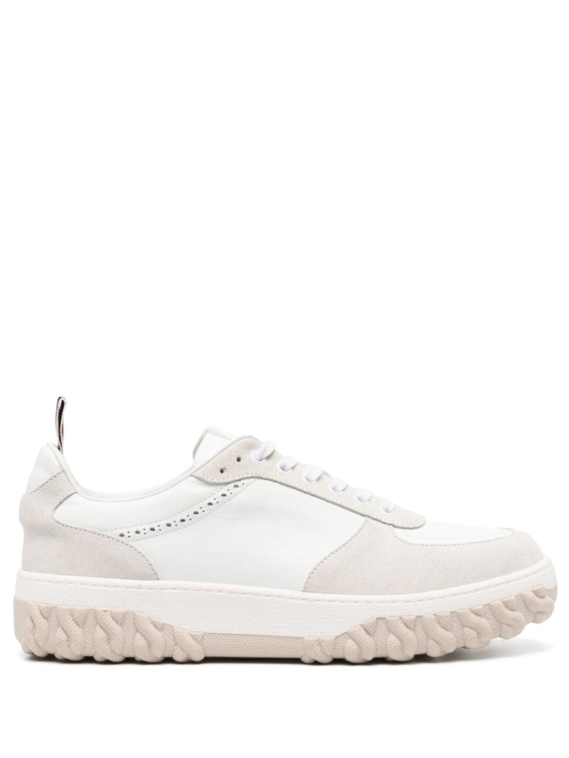 

Thom Browne кроссовки Letterman со вставками, белый