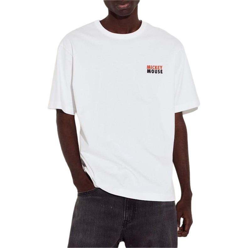 Футболка Disney X унисекс молочно-белая Uniqlo, слоновая кость — фото 4