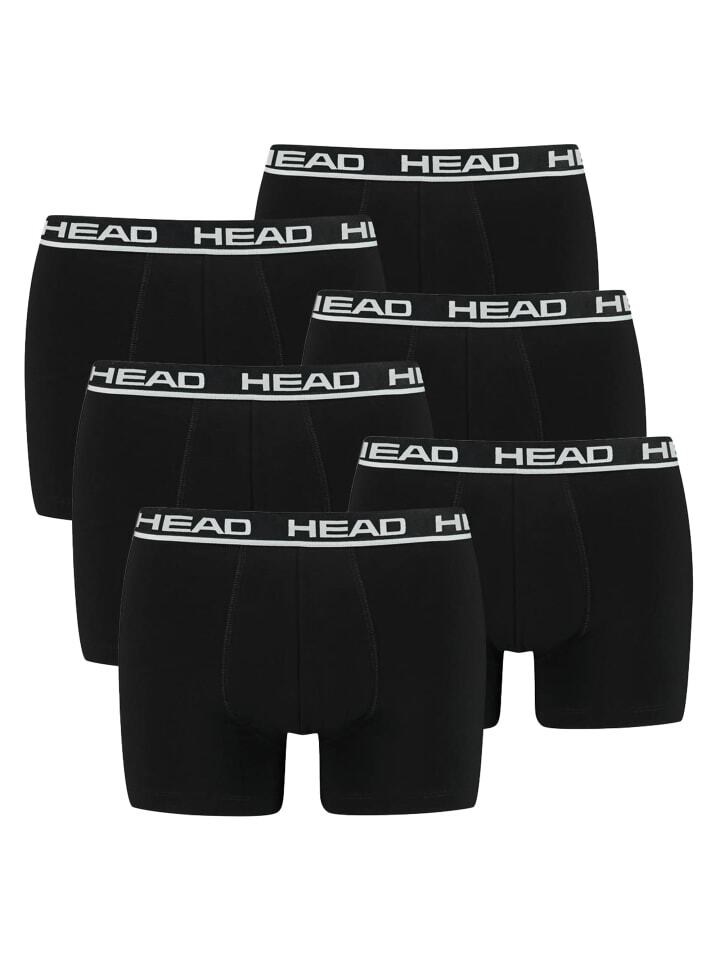 

Боксеры HEAD short 6er Pack, черный