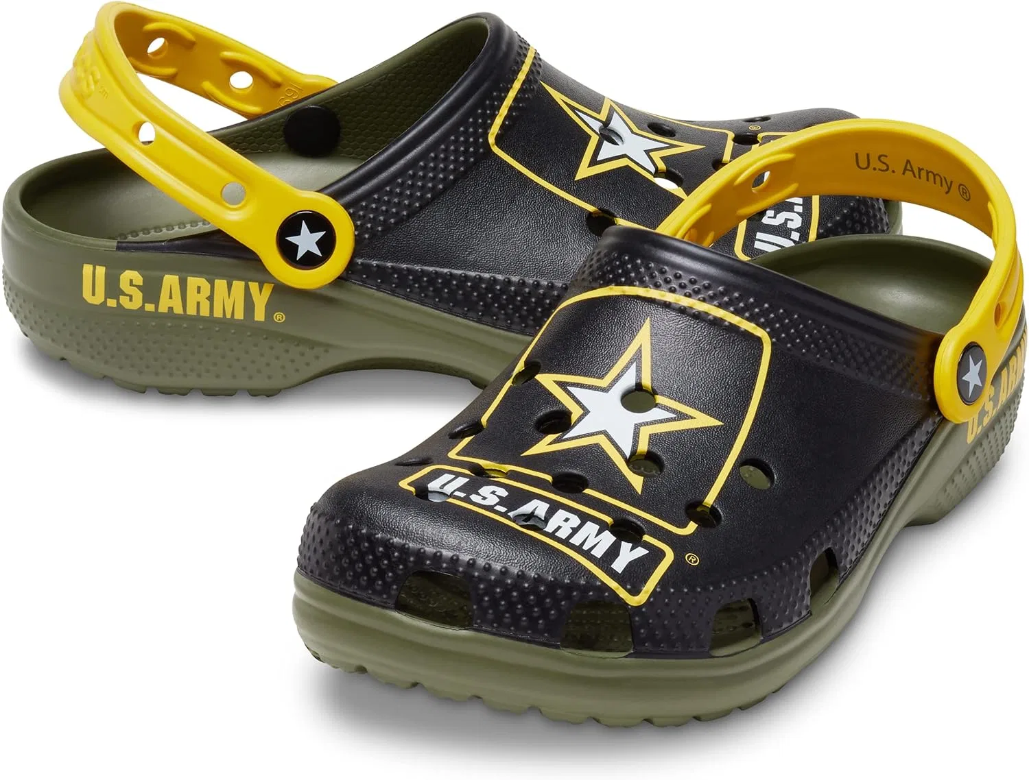 Мужские сабо Crocs Classic, армейский
