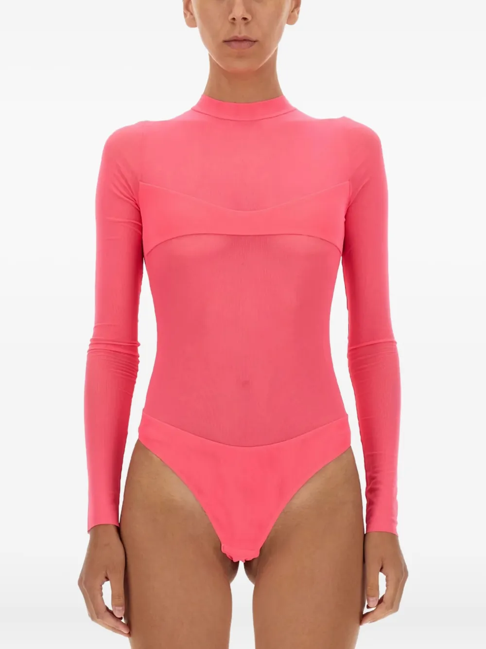 

Боди с длинным рукавом Not After Ten, розовый