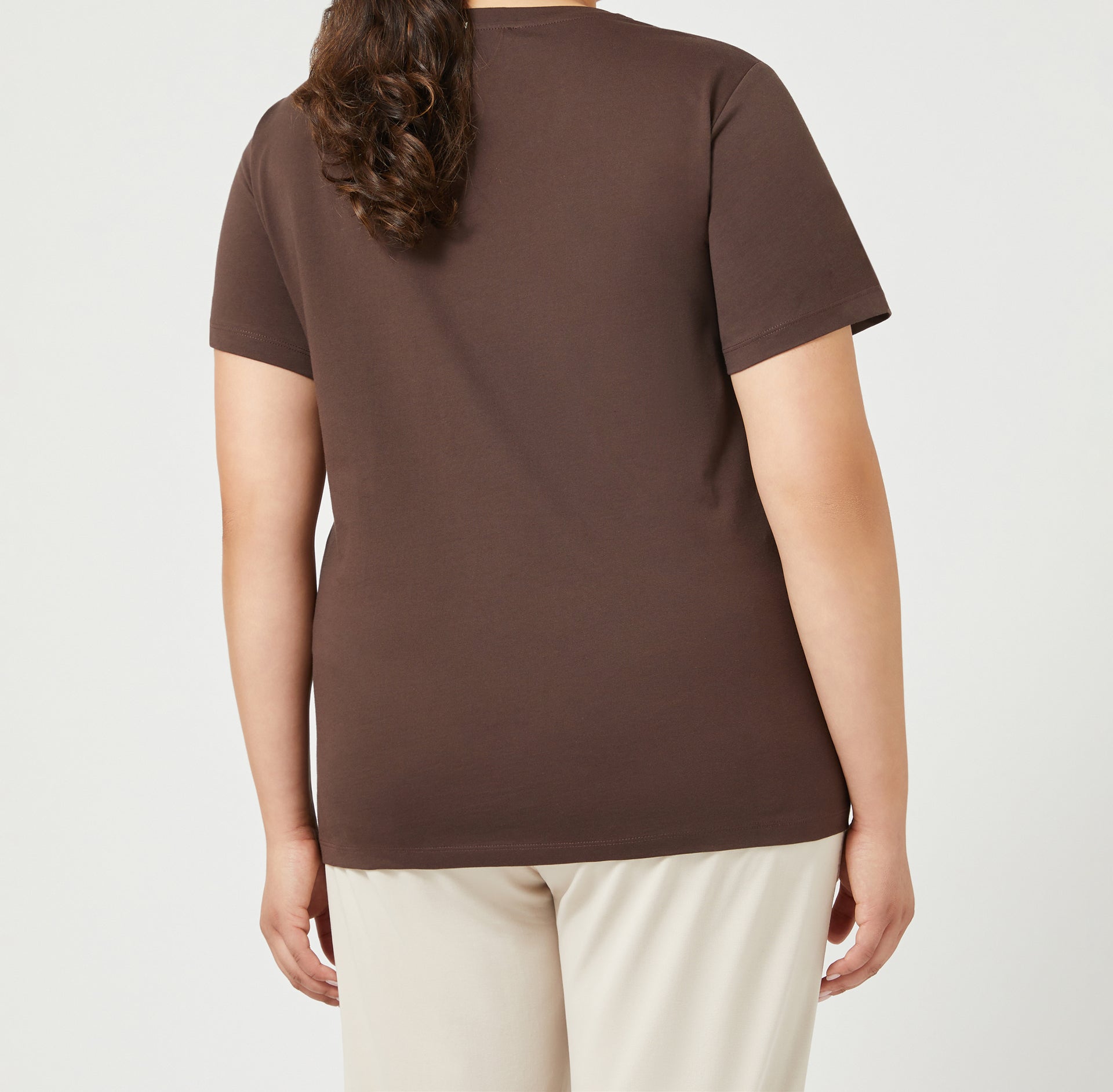 

Футболка ODINO Marina Rinaldi, шоколадный, Коричневый, Футболка ODINO Marina Rinaldi, шоколадный