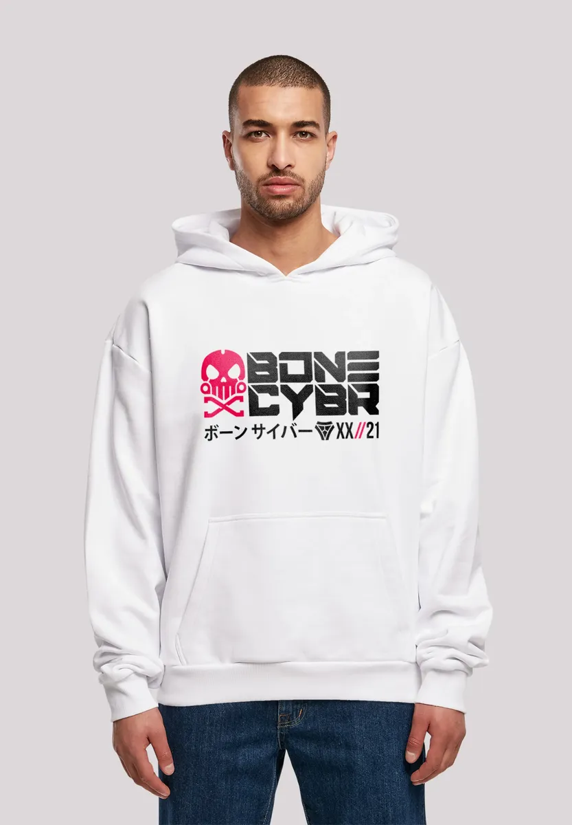 

Толстовка F4NT4STIC "ULTRA HEAVY MUSTERBRAND BONE CYBER", принт, белый