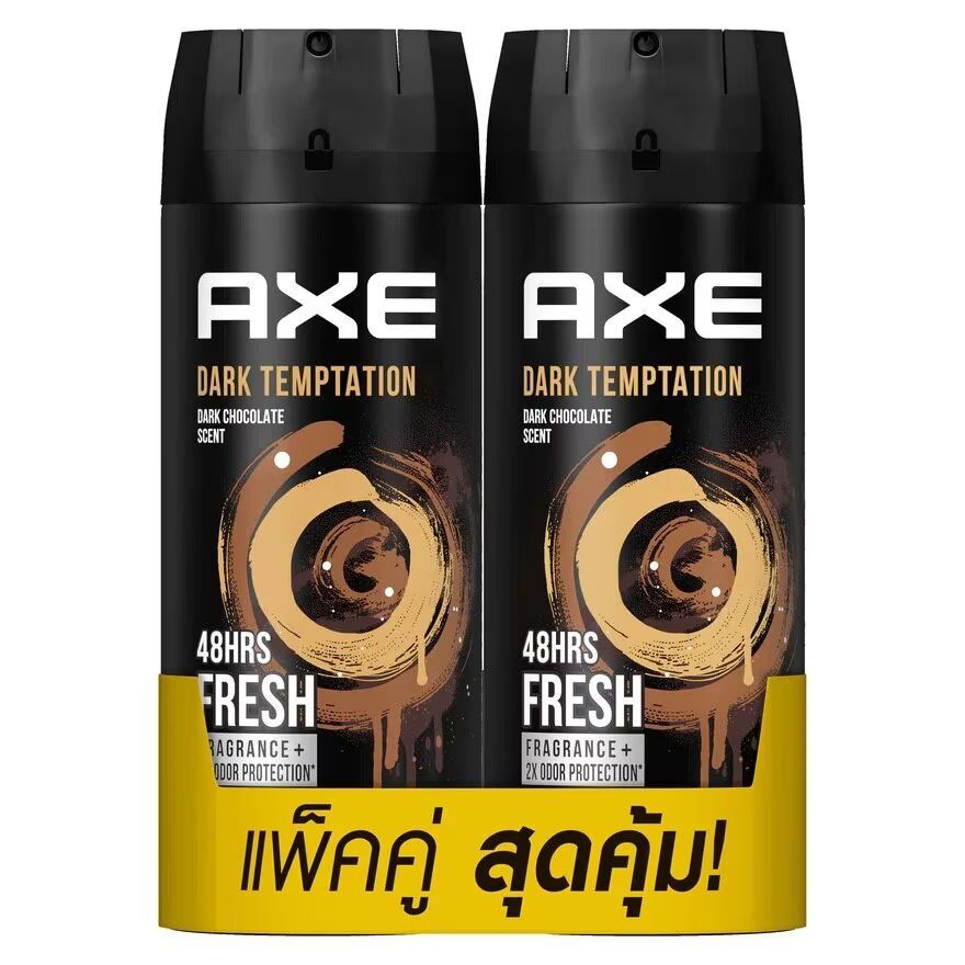 

Axe Део-спрей для тела Dark Temptation 135 мл. Двойная упаковка, Brown