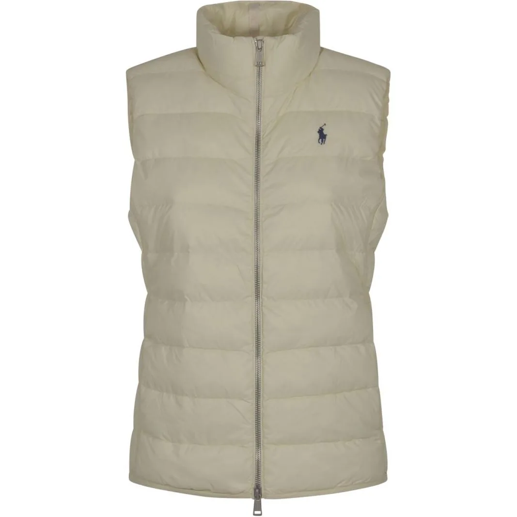Пуловер с вышивкой Polo Pony Polo Ralph Lauren, светло-коричневый