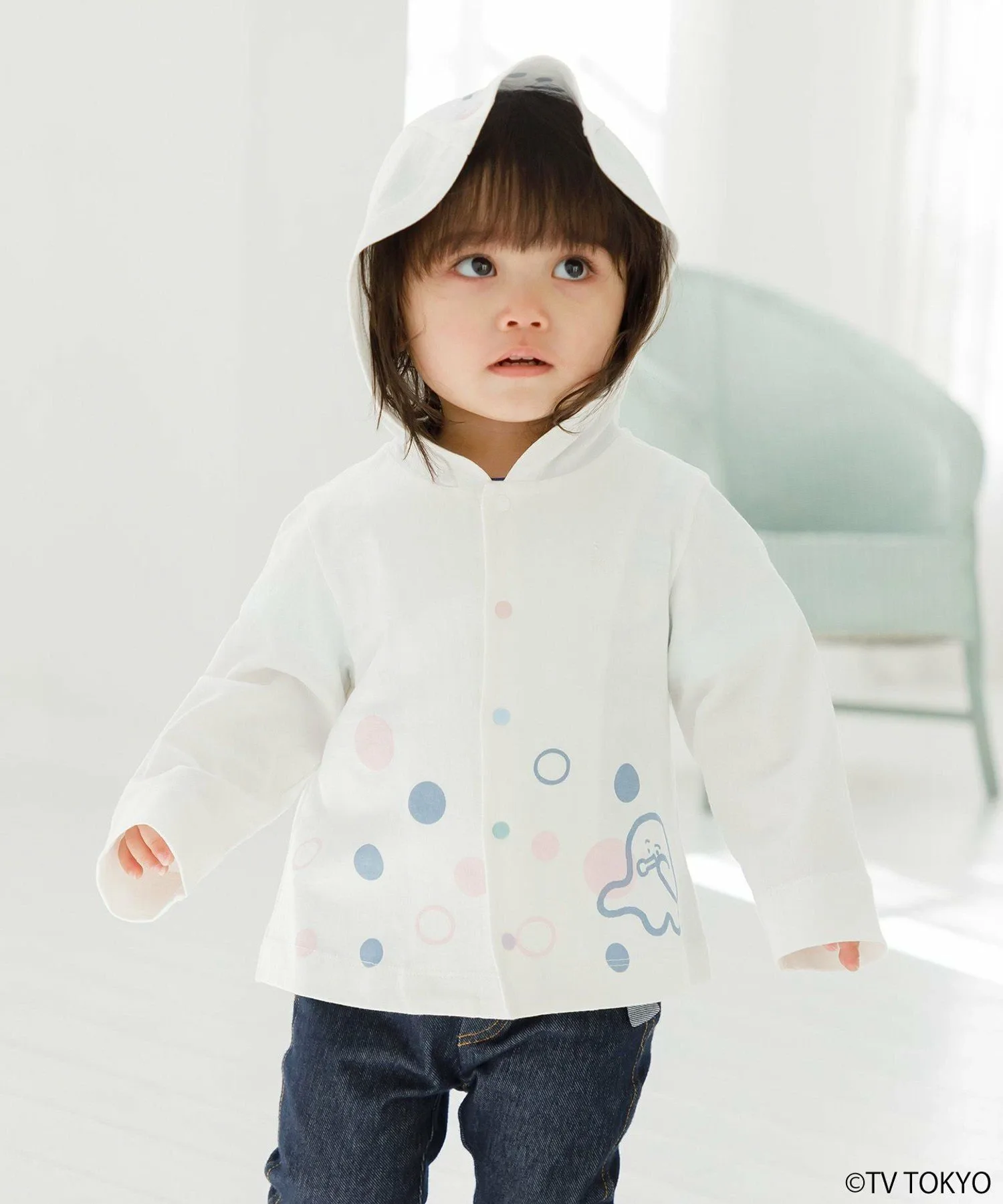 Худи Shina Push Shabon Kids Suite, Off-white [002]
