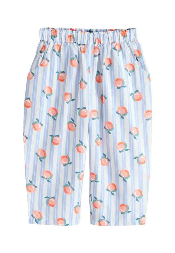 Брюки-Пулон стандартного кроя Next, Blue Stripe Peach Print