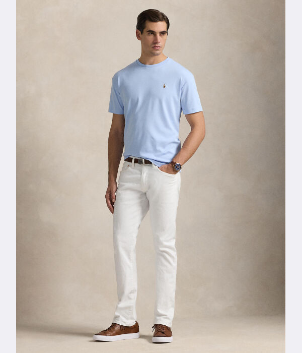 Футболки Slim fit Polo Ralph Lauren, синий — фото 3