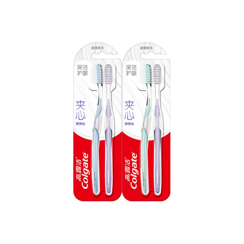 

Нежные зубные щетки для деликатного ухода с мягкой щетиной COLGATE