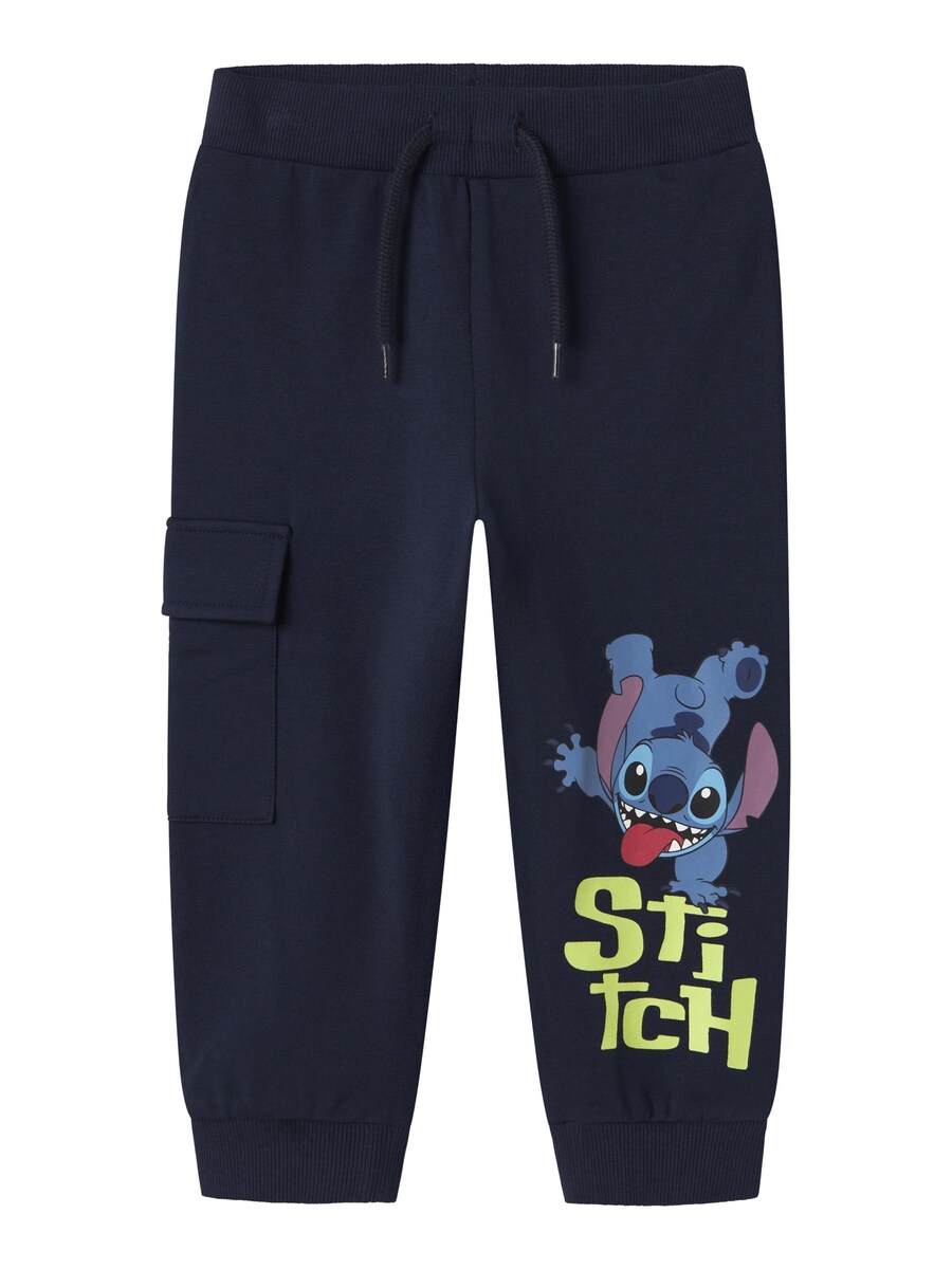 

Зауженные брюки NAME IT Stitch, цвет Navy/Dusty blue
