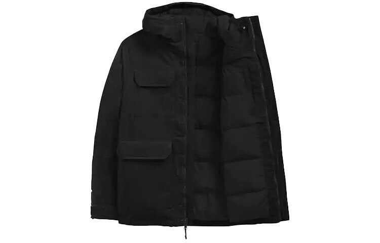 

THE NORTH FACE Мужской пуховик, цвет Black
