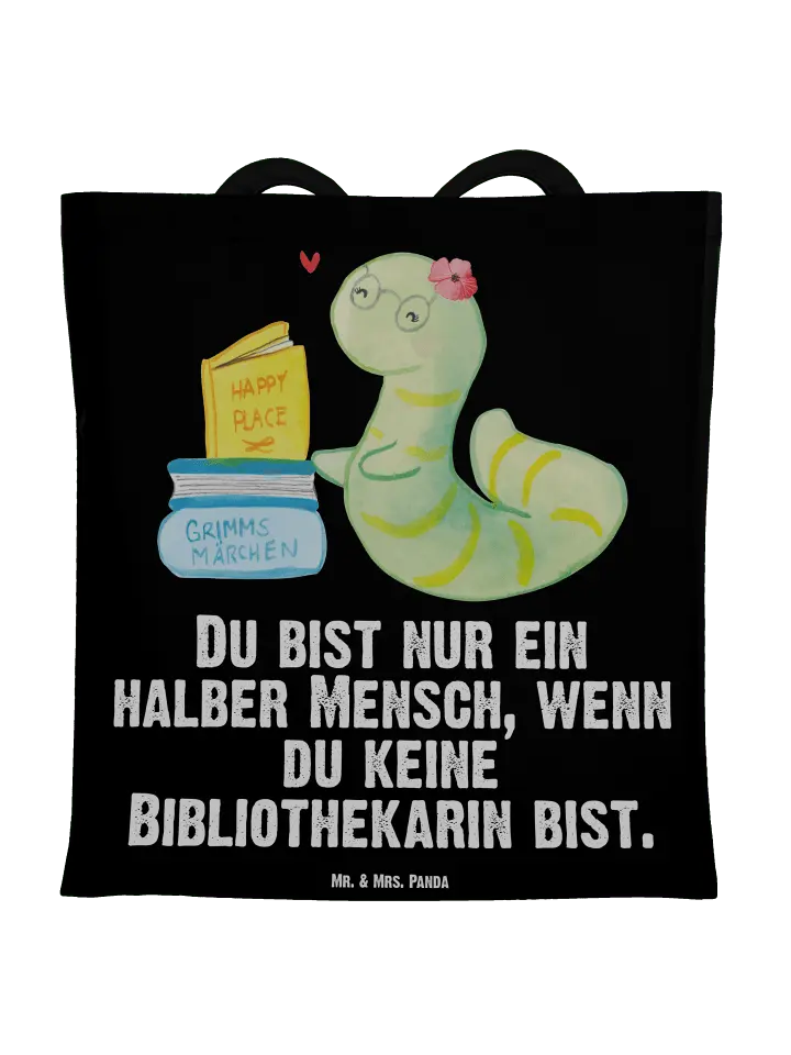 

Сумка Mr. & Mrs. Panda, черный