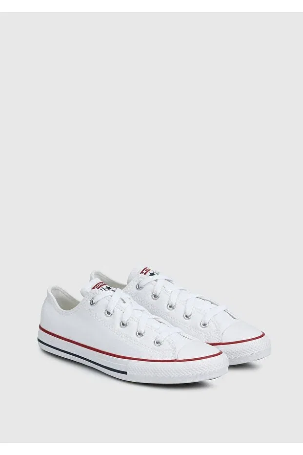 Детские кроссовки с принтом Converse, White — фото 2