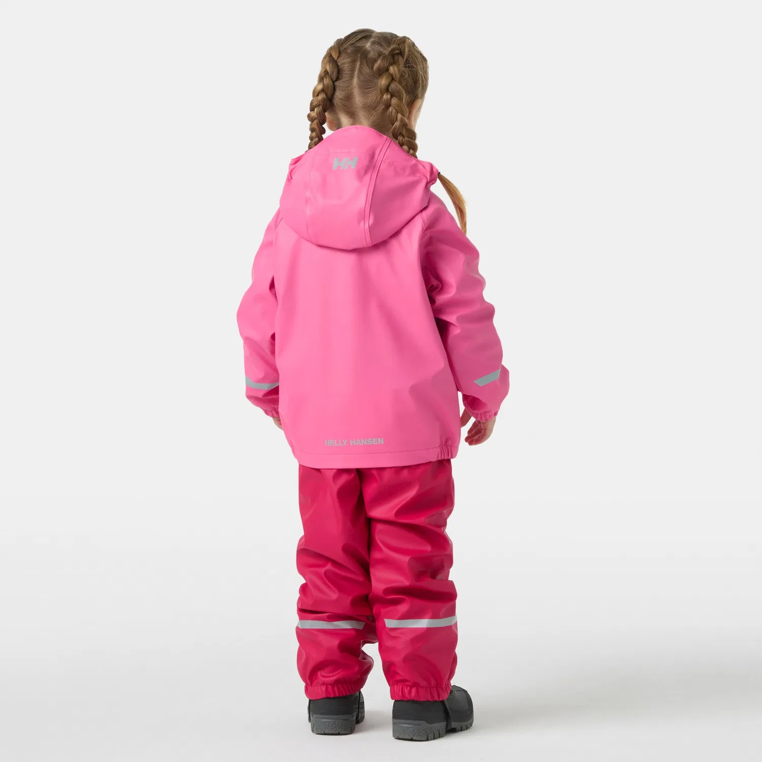 Дождевой комплект с флисовой подкладкой Bergen Fleece 2.0 PU Helly Hansen, Cranberry — фото 3