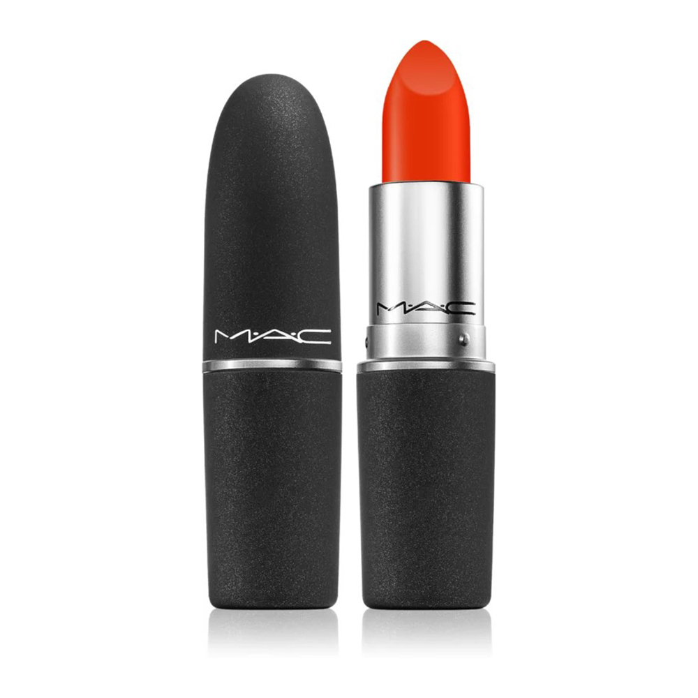 

Матовая помада MAC Cosmetics Powder Kiss Lipstick, оттенок Style Shocked! 3 г