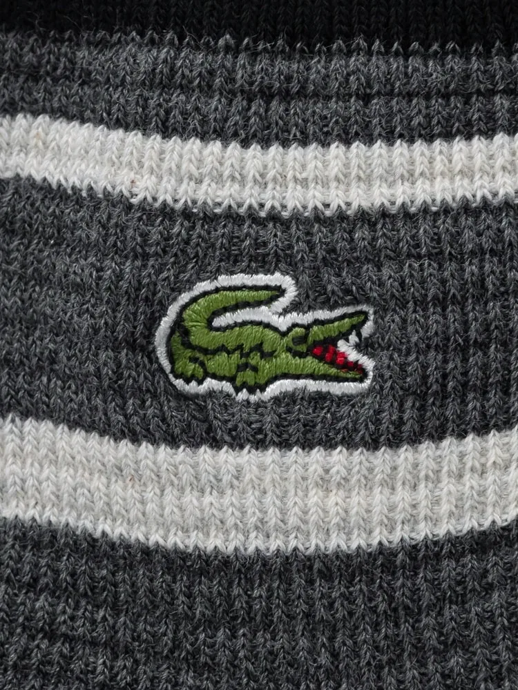 Носки полувысокие вафельные LACOSTE, Grey — фото 2