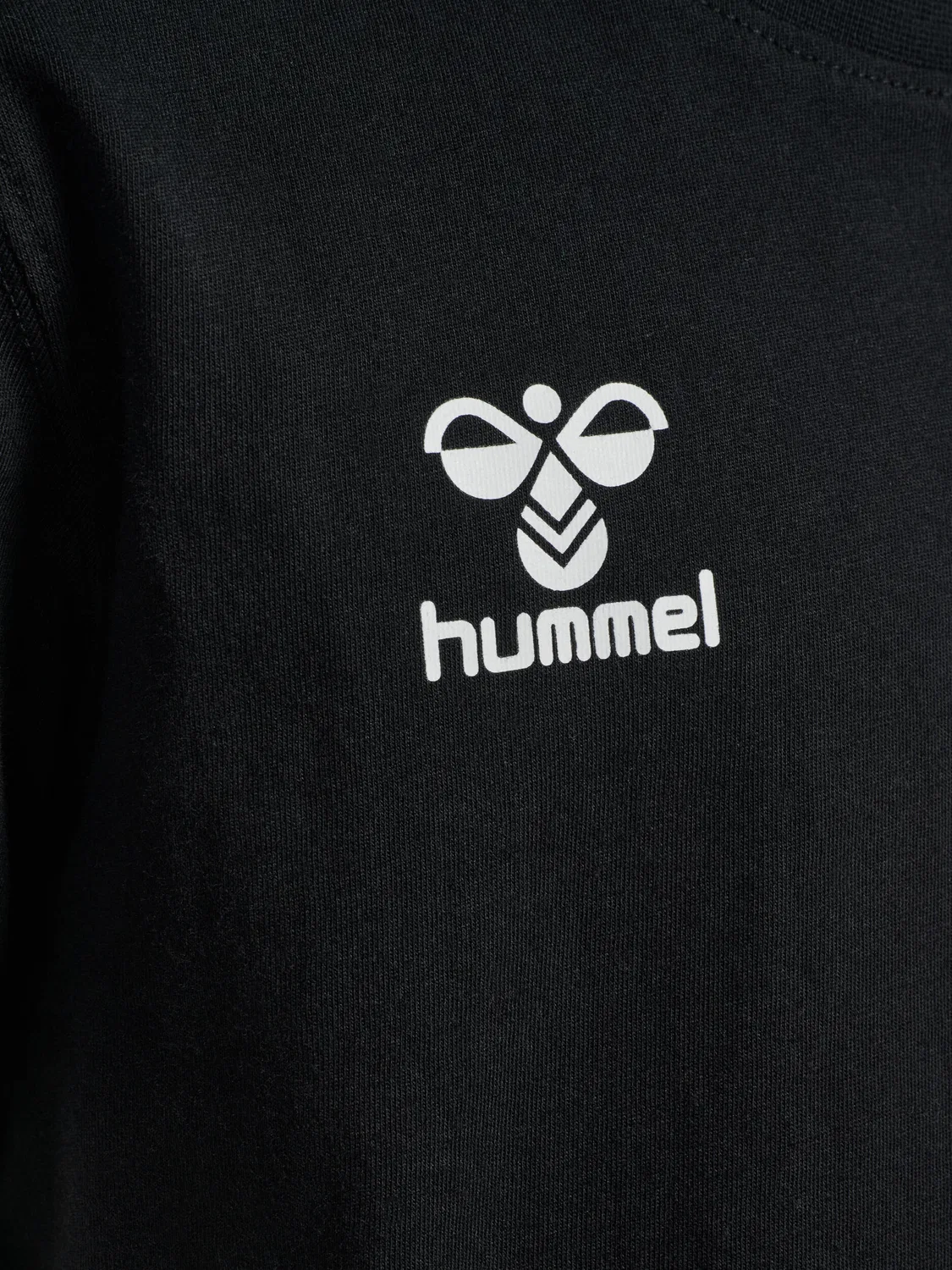 Детская футболка с коротким рукавом Hmlgo 2.0 Chevron Hummel, Schwarz — фото 4
