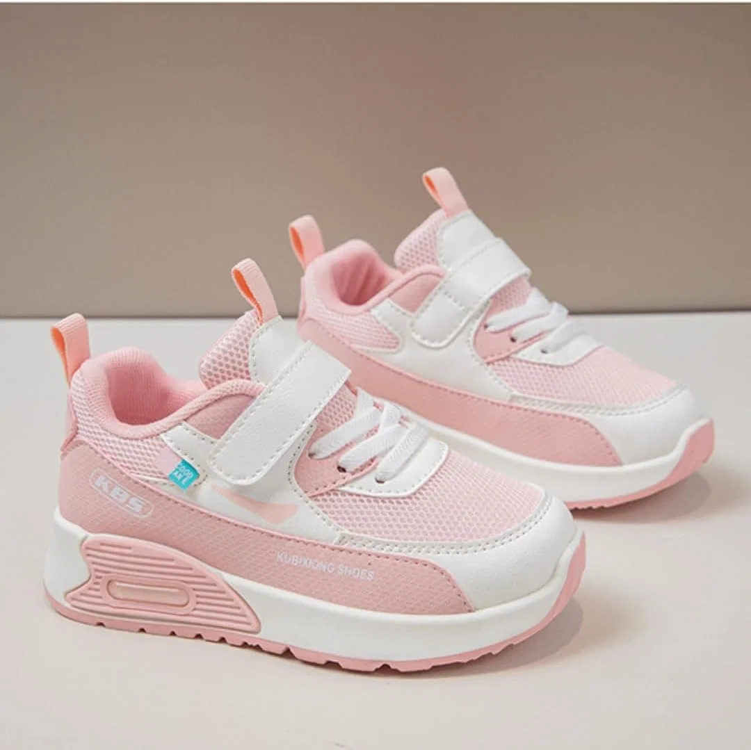 Детские дышащие кроссовки из сетки для мальчиков и девочек XinYiQu, Pink — фото 2