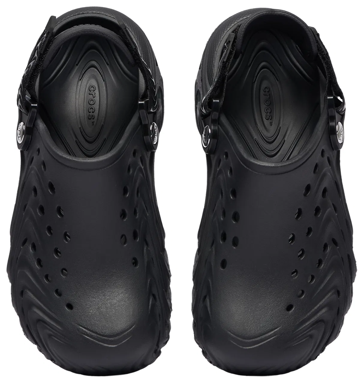 Детские клоги для мальчиков Echo II, Crocs, Black Black — фото 4