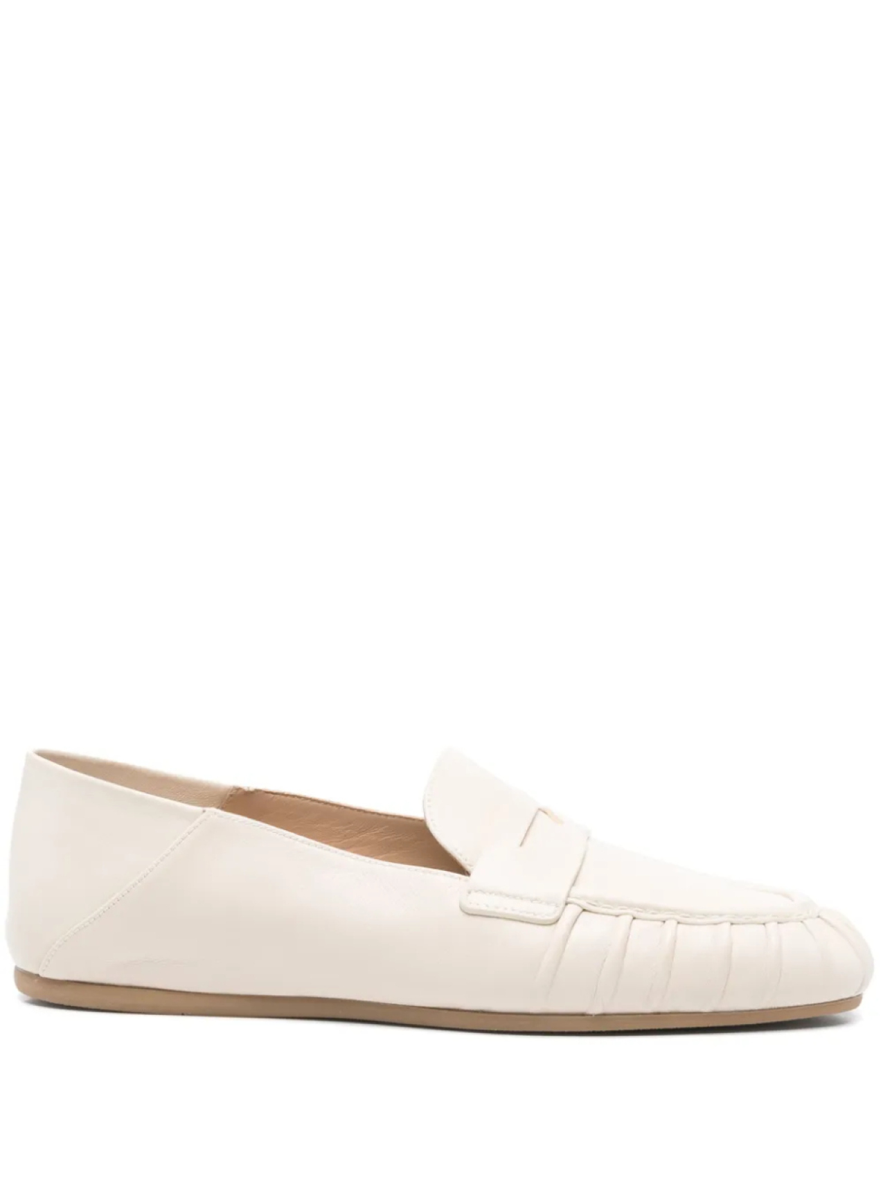 Мокасины Brooks Stuart Weitzman, нейтральный