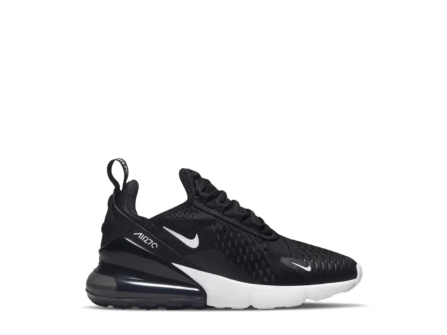 Кроссовки Nike Air Max 270 для мальчиков, черно-белые